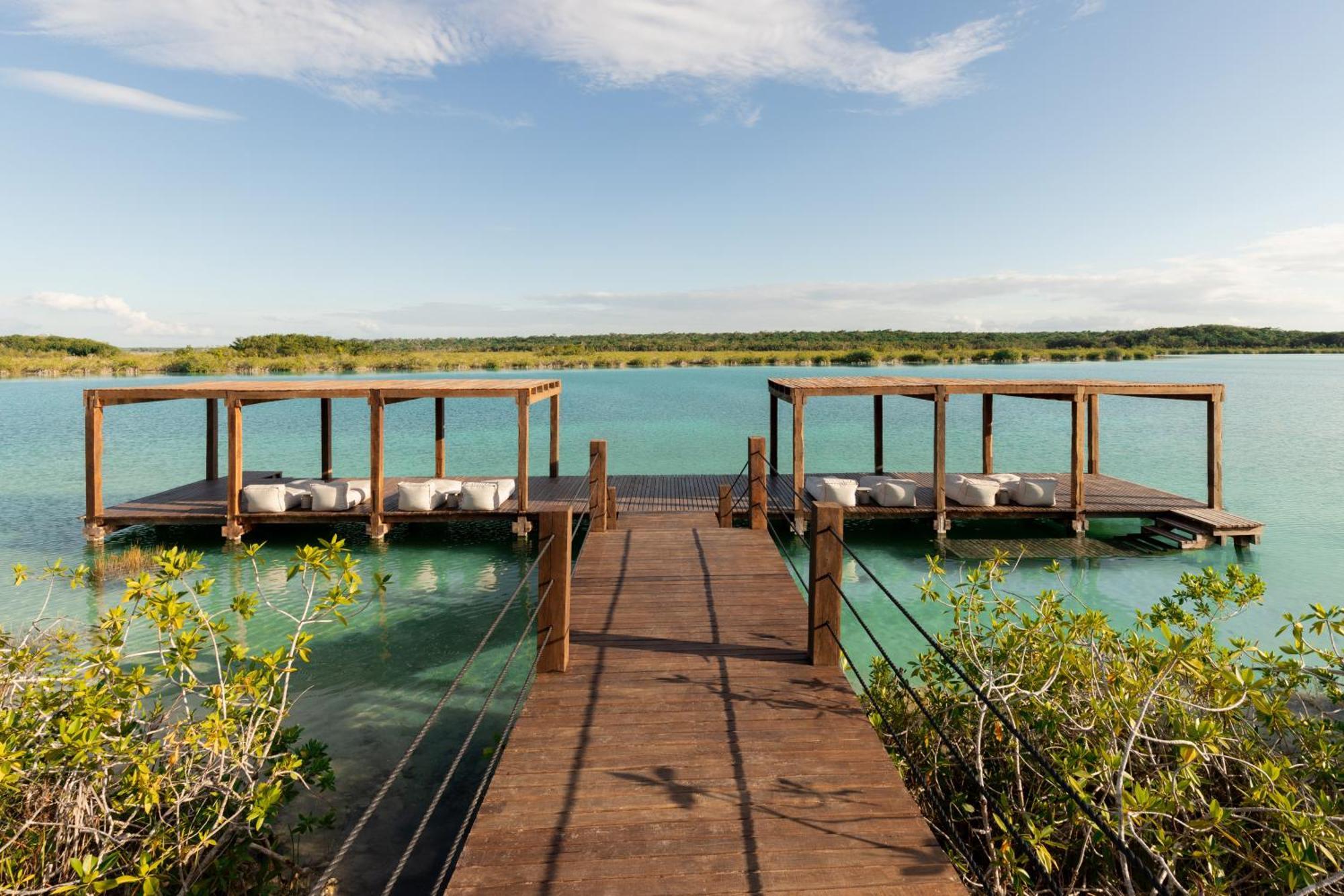 Hotel Boca De Agua Bacalar Xul-Ha Exterior foto