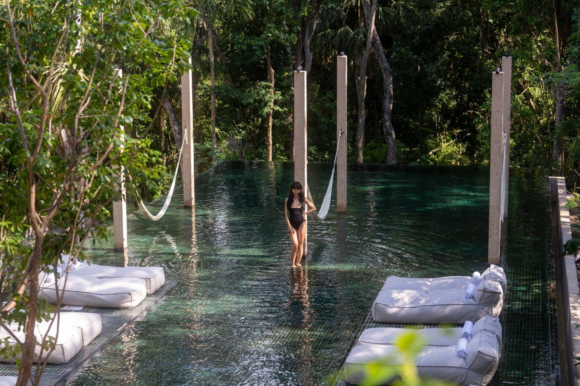 Hotel Boca De Agua Bacalar Xul-Ha Exterior foto